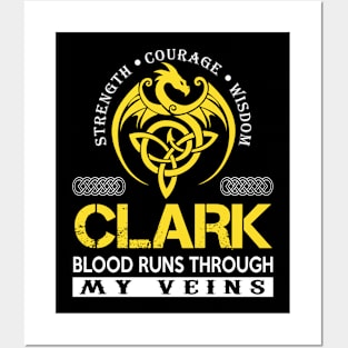 CLARK Posters and Art